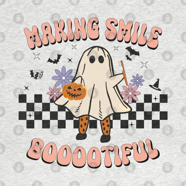 Making Smile Bootiful Halloween Spooky Dental Assistant Hygienist by WildFoxFarmCo